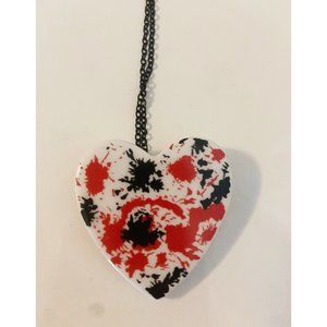 80's Style Repurposed Vintage Pendant Style Necklace